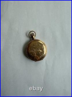 A. W. W. Co Waltham Pocket Watch7062713, C. W. C. Co Gold Fill Case617847, Vietnam Art