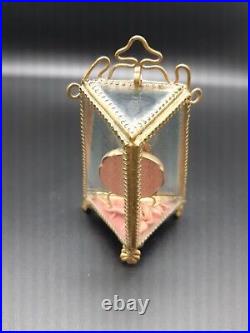 A very rare antique pocket watch holder case