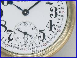 All Original Hamilton 992b Railway Special, 10k Gold Filled #11 Case, Serviced