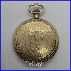 Alpina 16s High Grade Gold Filled 20Yr Hunting Case Antique Pocket Watch Runs