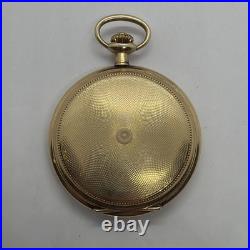 Alpina 16s High Grade Gold Filled 20Yr Hunting Case Antique Pocket Watch Runs