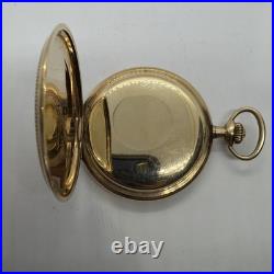 Alpina 16s High Grade Gold Filled 20Yr Hunting Case Antique Pocket Watch Runs