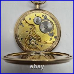 Alpina 16s High Grade Gold Filled 20Yr Hunting Case Antique Pocket Watch Runs