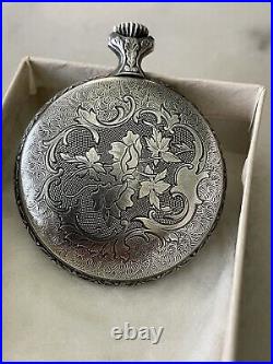 Alsta Silver Case 2 Pocket Watch