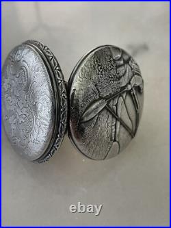 Alsta Silver Case 2 Pocket Watch