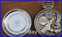 Amazing 16s 21 Jewel Howard R. R. CHRONO Open Face Gold Filled Case Pocket Watch