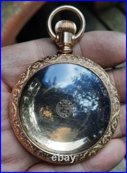 Amercan Q 18s 25yr 14k Gold Filled Fayhes Monarch Case Video Good Case