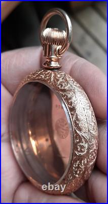 Amercan Q 18s 25yr 14k Gold Filled Fayhes Monarch Case Video Good Case