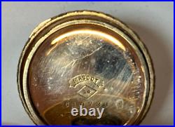 American Waltham Gold Plated 14k. Mascot Hunter Case Pocket Watch