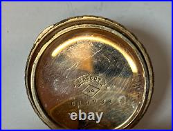 American Waltham Gold Plated 14k. Mascot Hunter Case Pocket Watch