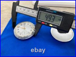American Waltham Pocket Watch 16s 7J Illinois Spartan Pinstripe Case Ticking 610