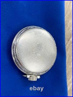 American Waltham Pocket Watch 16s 7J Illinois Spartan Pinstripe Case Ticking 610