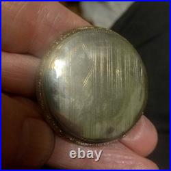 American Waltham Pocket Watch, Perfect Dial, hands, case. 17J, Adj. 12 Size NR