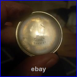 American Waltham Pocket Watch, Perfect Dial, hands, case. 17J, Adj. 12 Size NR