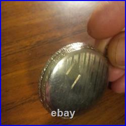 American Waltham Pocket Watch, Perfect Dial, hands, case. 17J, Adj. 12 Size NR