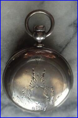 American Waltham Watch Co. Broadway Model Coin Silver Case circa 1883