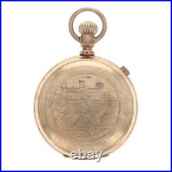 American Waltham Watch Co. Full Hunter Pocket Watch Gold Filled Manual