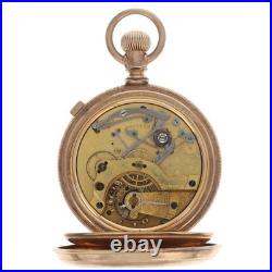 American Waltham Watch Co. Full Hunter Pocket Watch Gold Filled Manual