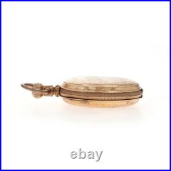 American Waltham Watch Co. Full Hunter Pocket Watch Gold Filled Manual