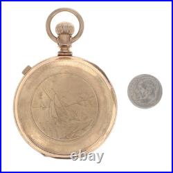 American Waltham Watch Co. Full Hunter Pocket Watch Gold Filled Manual