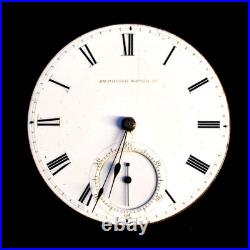 American Waltham Watch Co. Grade A. W. Co. 14s 7j Pocket Watch, Coin Silver Case