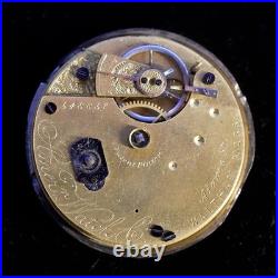 American Waltham Watch Co. Grade A. W. Co. 14s 7j Pocket Watch, Coin Silver Case