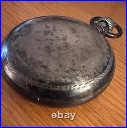 American Waltham pocket watch 1883 serial #4334043 FAHYS Coin silver case