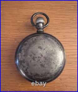 American Waltham pocket watch 1883 serial #4334043 FAHYS Coin silver case