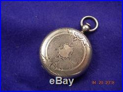 American Watch Co 10 Size Keywind/Original Coin Silver Case