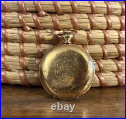 American Watham Pocket Watch with 25 Year Case Run