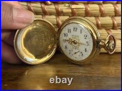 American Watham Pocket Watch with 25 Year Case Run