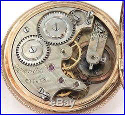 An 18k Rose Gold / Stunning Case / Antique Agassiz Mid-size Pocket Watch
