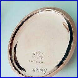 Ancienne montre de poche ELGIN années 18 7 bijoux G/boîtier rempli H. Muhrs Sons Crown B II