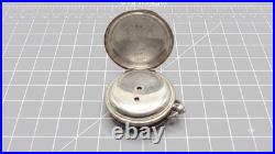 Antique 0.800 Silver Double Hunter Pocket Watch Case Da Heng Chinese Mark
