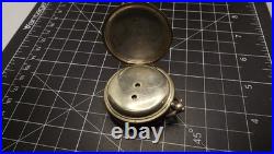 Antique 0.800 Silver Double Hunter Pocket Watch Case Da Heng Chinese Mark