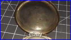 Antique 0.800 Silver Double Hunter Pocket Watch Case Da Heng Chinese Mark