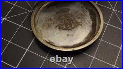 Antique 0.800 Silver Double Hunter Pocket Watch Case Da Heng Chinese Mark