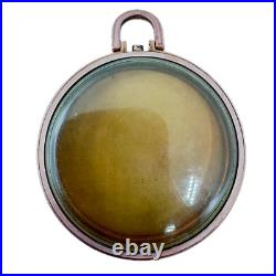 Antique 10 Size Elgin Open Face Pocket Watch Case 10k Rose Gold Filled USA