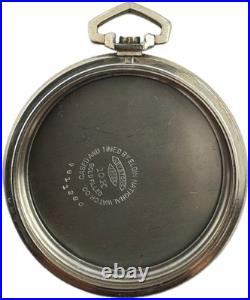 Antique 12 Size Keystone Open Face Pocket Watch Case 10k White GF USA