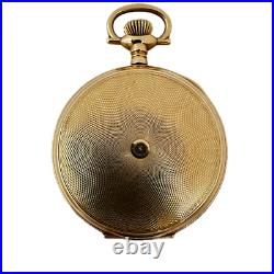Antique 12 Size Philadelphia Hunter Pocket Watch Case Gold Filled Guilloche USA
