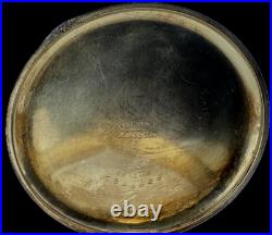 Antique 12s Keystone Boss Scale Open Face Pocket Watch Case Green Gold Filled