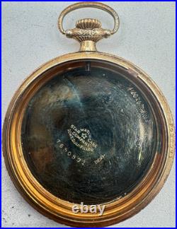 Antique 12s Star Pocket Watch Case for Mechanical 25 Year Gold FIlled Farmhouse