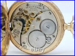 Antique 14K Yellow Gold American Waltham Pocket Watch (AP1004436)