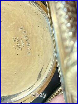 Antique 14k Yellow Gold 1903 American Waltham Hunter Case Pocket Watch Look Read