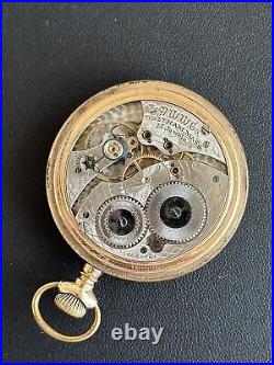 Antique 15 Jewel Waltham 20 Year Gold Filled Case Pocket Watch