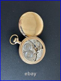 Antique 15 Jewel Waltham 20 Year Gold Filled Case Pocket Watch