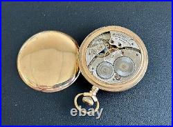Antique 15 Jewel Waltham 20 Year Gold Filled Case Pocket Watch