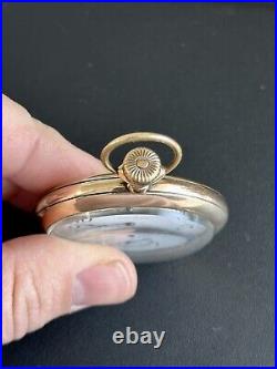 Antique 15 Jewel Waltham 20 Year Gold Filled Case Pocket Watch