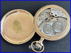 Antique 15 Jewel Waltham 20 Year Gold Filled Case Pocket Watch