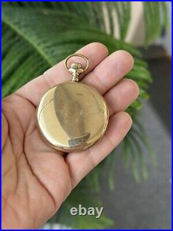 Antique 15 Jewel Waltham 20 Year Gold Filled Case Pocket Watch